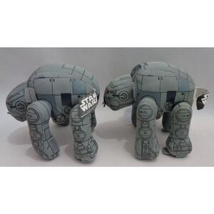 Lucas Film Star Wars Gorilla Walkers Lot 2 Plush Last Jedi Figures Vintage 5.5"